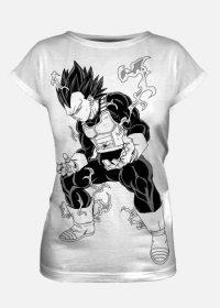Dragon Ball Super Vegeta Ultra Ego - koszulka damska fullprint