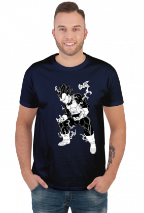 Dragon Ball Super Vegeta Ultra Ego - koszulka męska