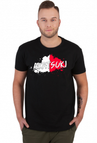 T-Shirt Akatsuki Polska (Czarny)
