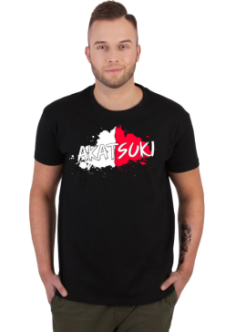 T-Shirt Akatsuki Polska (Czarny)