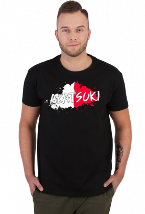 T-Shirt Akatsuki Polska (Czarny)