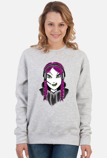 Bluza damska szara SpunkyGirl