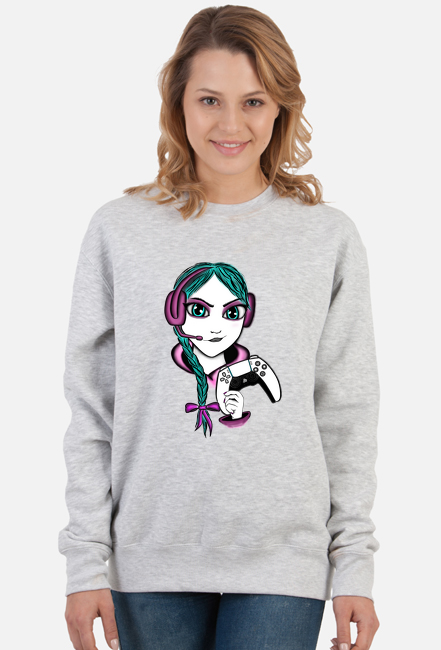Bluza damska szara PSGirl