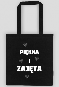 ŚMIESZNA Torba bawełniana- PIĘKNA I ZAJĘTA