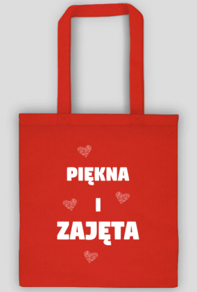 ŚMIESZNA Torba bawełniana- PIĘKNA I ZAJĘTA