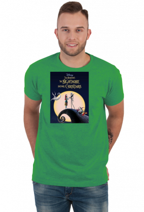 Koszulka męska Miasteczko Halloween