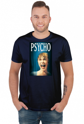 Koszulka męska Halloween Old Movie Horror Psycho