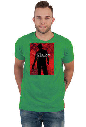 Koszulka męska Halloween Koszmar z ulicy Wiązów Freddie Kruger
