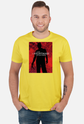 Koszulka męska Halloween Koszmar z ulicy Wiązów Freddie Kruger