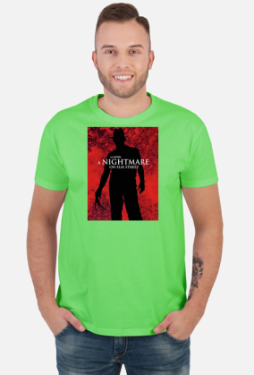 Koszulka męska Halloween Koszmar z ulicy Wiązów Freddie Kruger