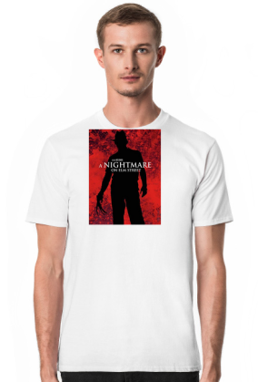 Koszulka męska Halloween Koszmar z ulicy Wiązów Freddie Kruger