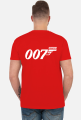 Koszulka 007 boyfriend na dzień chłopaka