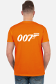 Koszulka 007 boyfriend na dzień chłopaka