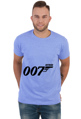 Koszulka 007 boyfriend na dzień chłopaka