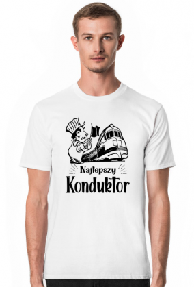 Konduktor. Prezent dla Konduktora. Koszulka dla Konduktora. Maszynista. Pociąg. PKP