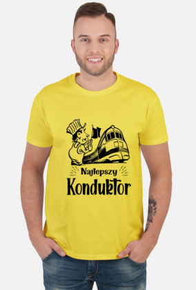 Konduktor. Prezent dla Konduktora. Koszulka dla Konduktora. Maszynista. Pociąg. PKP