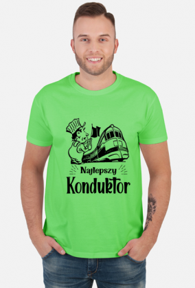 Konduktor. Prezent dla Konduktora. Koszulka dla Konduktora. Maszynista. Pociąg. PKP