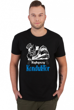 Konduktor. Prezent dla Konduktora. Koszulka dla Konduktora. Maszynista. Pociąg. PKP