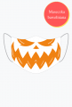Maseczka halloween