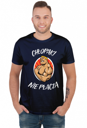 Tshirt chlopaki nie płaczą