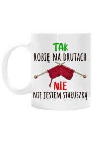 Robię na drutach. Prezent dla Robienie na drutach