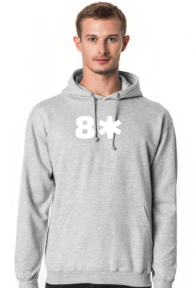 8* (bluza męska kaptur) jg