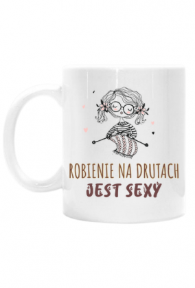 Robię na drutach. Prezent dla Robienie na drutach