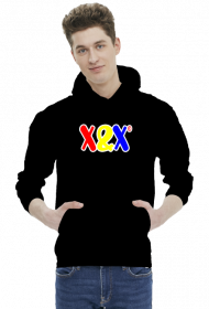 X&X LOGO FRONT BOY HOODIE
