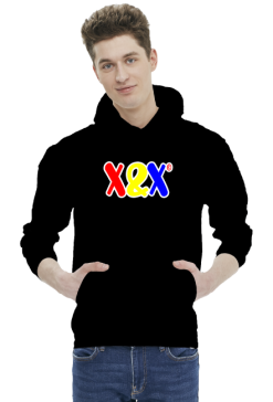 X&X LOGO FRONT BOY HOODIE