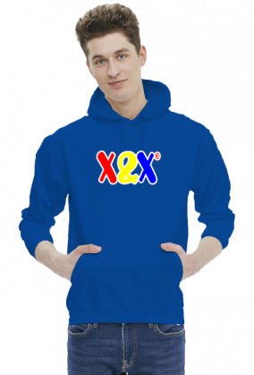 X&X LOGO FRONT BOY HOODIE