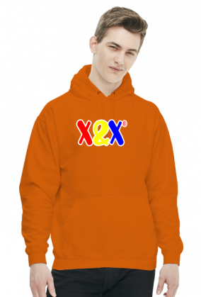 X&X LOGO FRONT BOY HOODIE