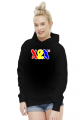 X&X LOGO FRONT GIRL HOODIE
