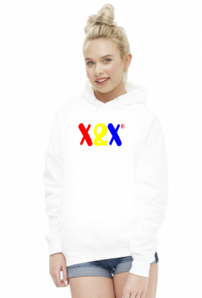 X&X LOGO FRONT GIRL HOODIE