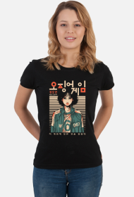 Squid game - KOSZULKA. Prezent squid game. Serial Netflix koreański squid game