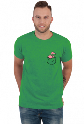 Kieszonka z Flamingiem