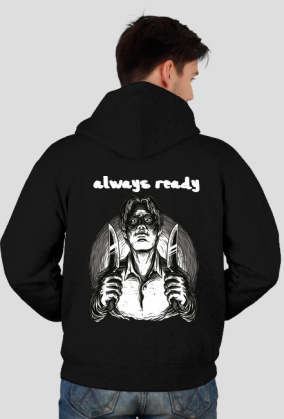 Bluza Rozpinana "ALWAYS READY"