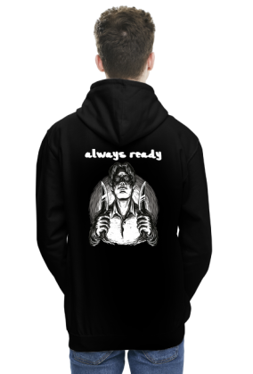 BLUZA Z KAPTUREM "ALWAYS READY"