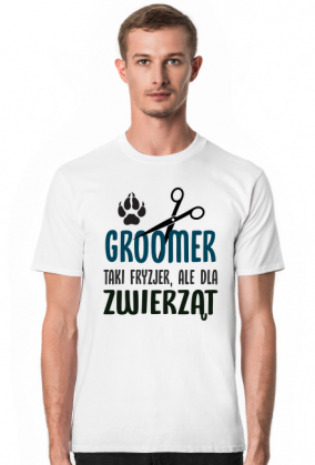 Groomer – fryzjer zwierząt. Prezent dla Grommer. Fryzjer dla psów. Fryzjer dla kotów