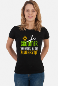 Groomer – fryzjer zwierząt. Prezent dla Grommer. Fryzjer dla psów. Fryzjer dla kotów