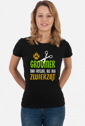 Groomer – fryzjer zwierząt. Prezent dla Grommer. Fryzjer dla psów. Fryzjer dla kotów