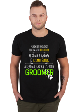 Groomer – fryzjer zwierząt. Prezent dla Grommer. Fryzjer dla psów. Fryzjer dla kotów