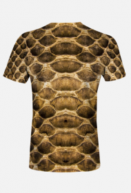 Męski T Shirt Fullprint Gadzia Skóra