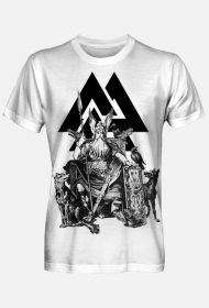 Męski T Shirt Fullprint Victory or Valhalla