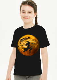 Koszulka dziewczęca - Halloween Czarodziejka