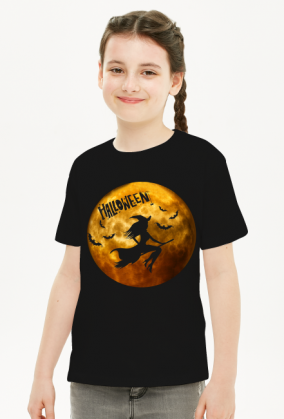 Koszulka dziewczęca - Halloween Czarodziejka