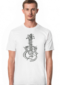 Gitarzysta. Prezent dla Gitarzysty. Koszulka dla Gitarzysty. Gitara