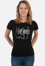 Gitarzysta. Prezent dla Gitarzysty. Koszulka dla Gitarzysty. Gitara