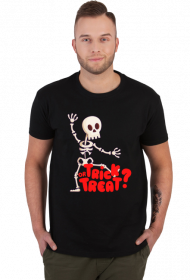 Koszulka męska Trick or Treat na Halloween