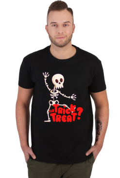 Koszulka męska Trick or Treat na Halloween