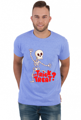 Koszulka męska Trick or Treat na Halloween